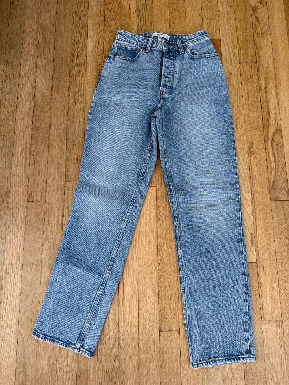 Abercrombie & Fitch The Dad High Rise Jeans